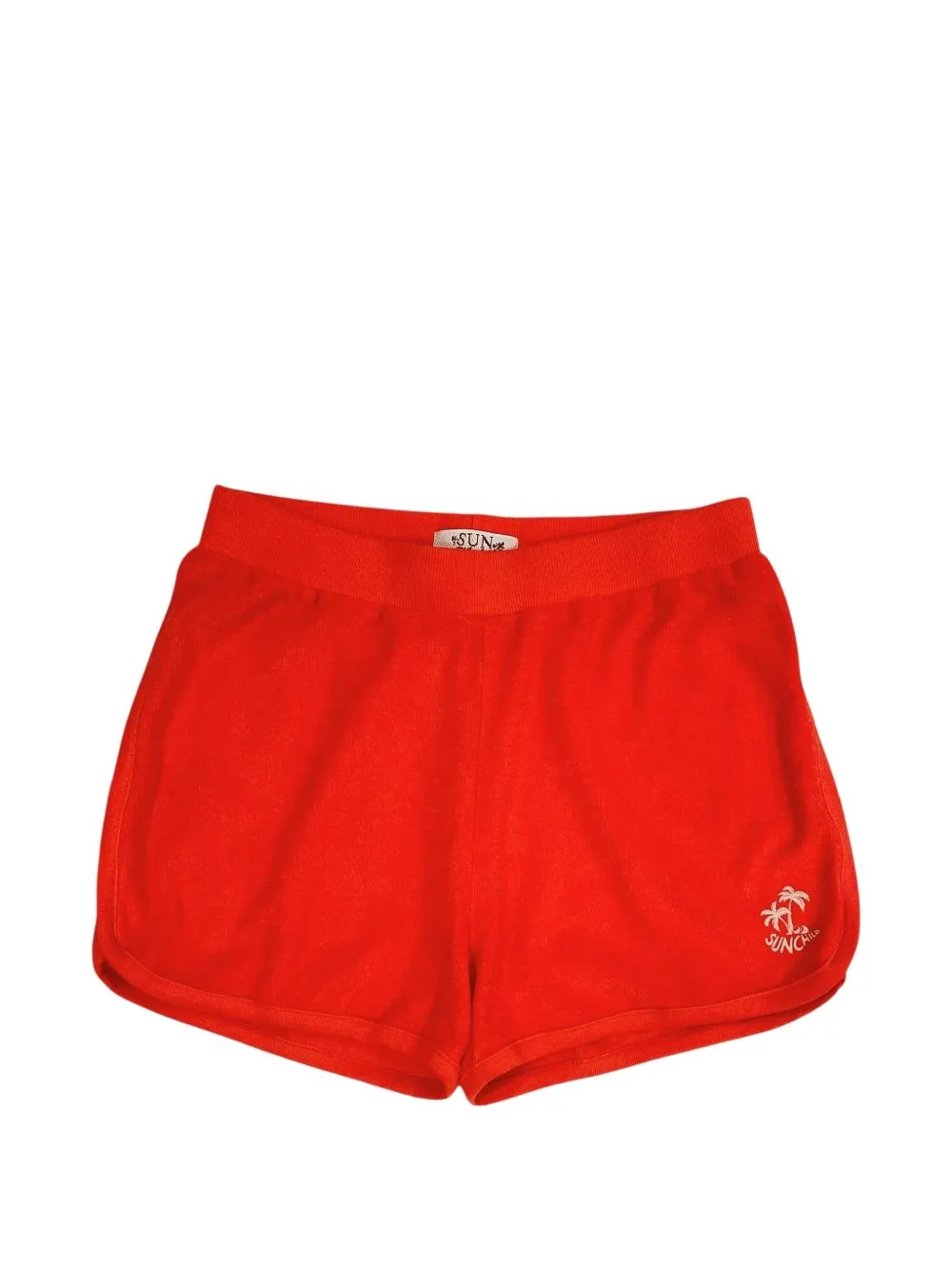 Logo-Print Cotton Shorts by SUN68 KIDS
