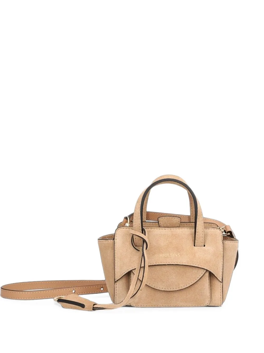 Flap Suede Tote Bag by HIDESINS