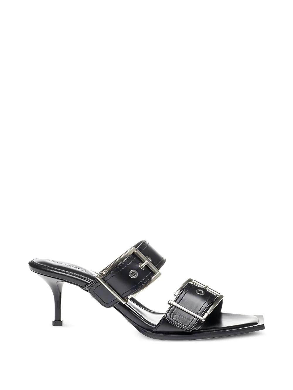 Elevate Your Steps Buckle-Fastening Leather Sandals by Alexander McQueen