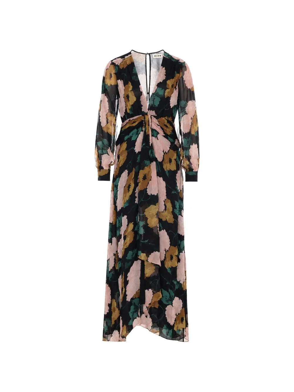 Floral-Print Pleated Dress by Rixo