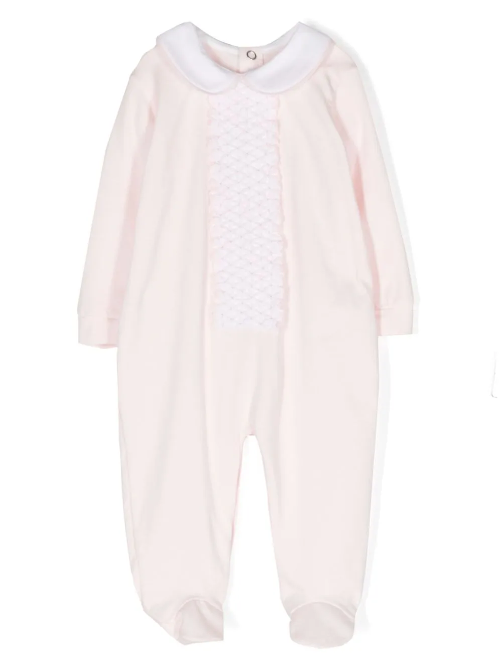 Smocked-Detail Pajamas by Siola