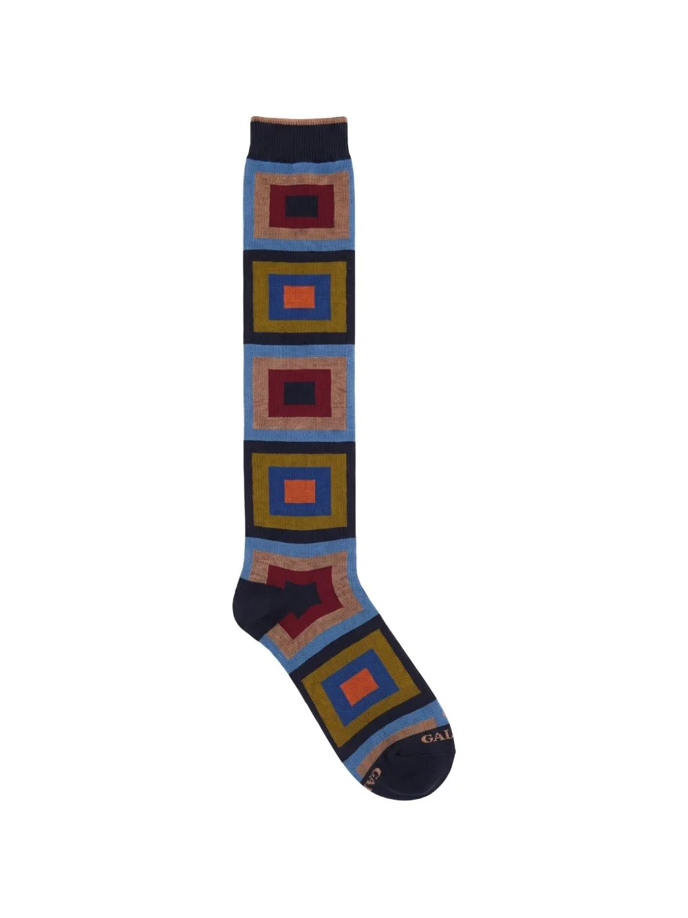 Geometric-Pattern Socks by Gallo