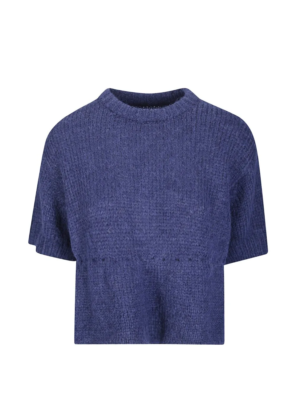 Cropped Short-Sleeve Sweater by THIBAULT VAN DER STRAETE