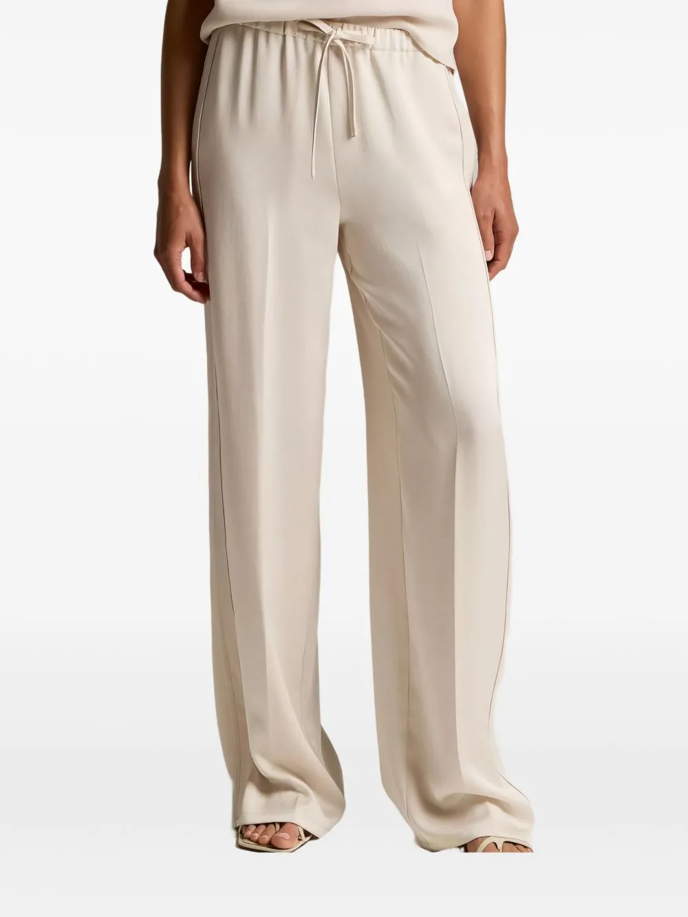 Drawstring Wide-Leg Track Pants by Vince