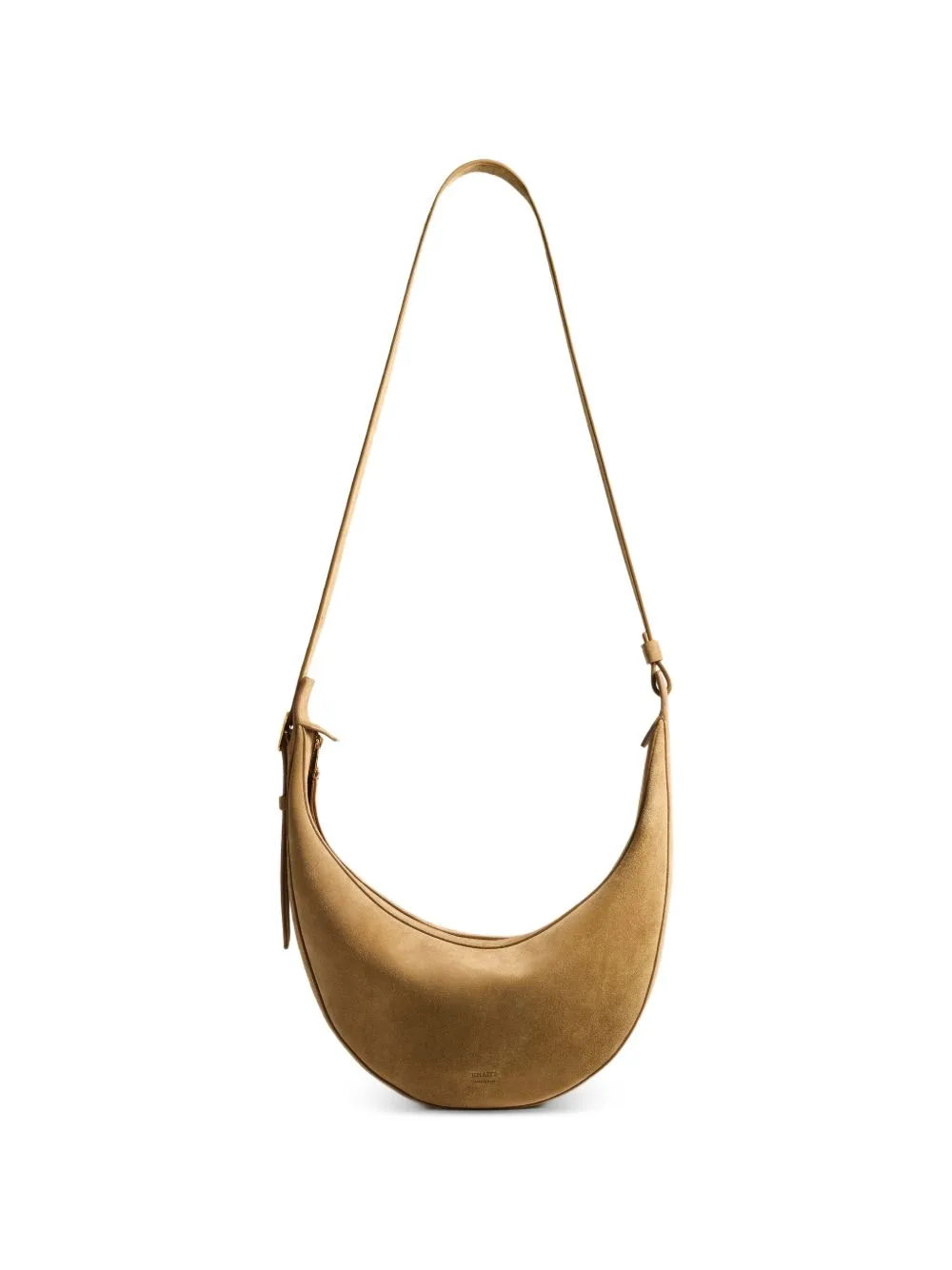 Augustina Crescent Zip-Top Shoulder Bag