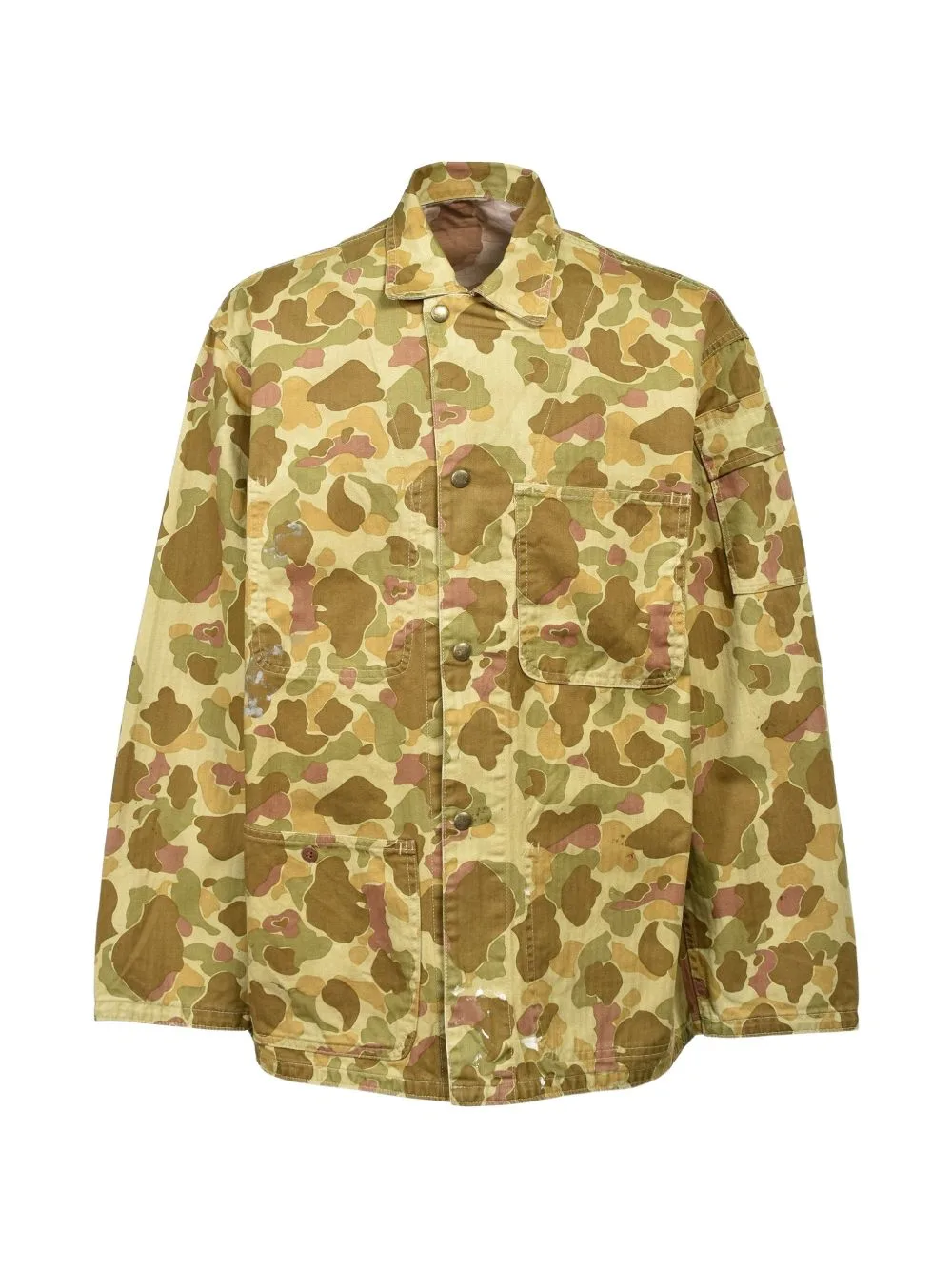 Camouflage-Print Field Jacket by BOW WOW