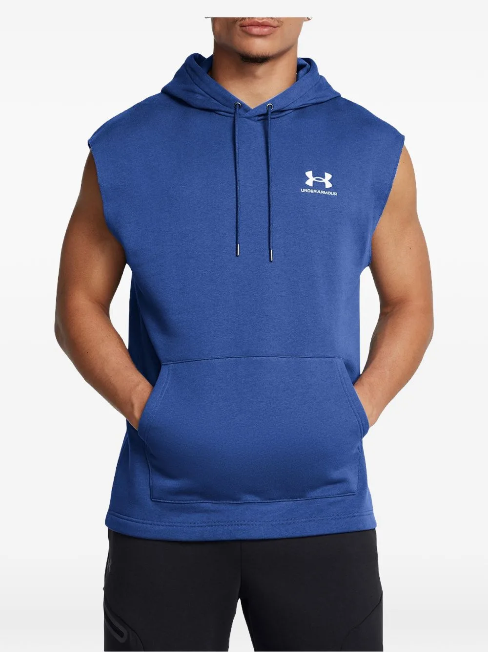 Icon Fleece Sleeveless Hoodie by Under Armour