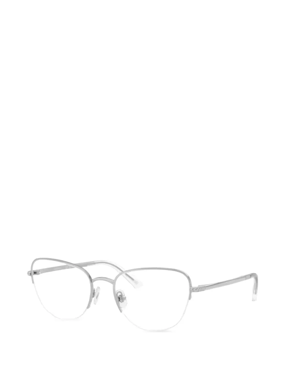Geometric-Frame Glasses by Swarovski Eyewear