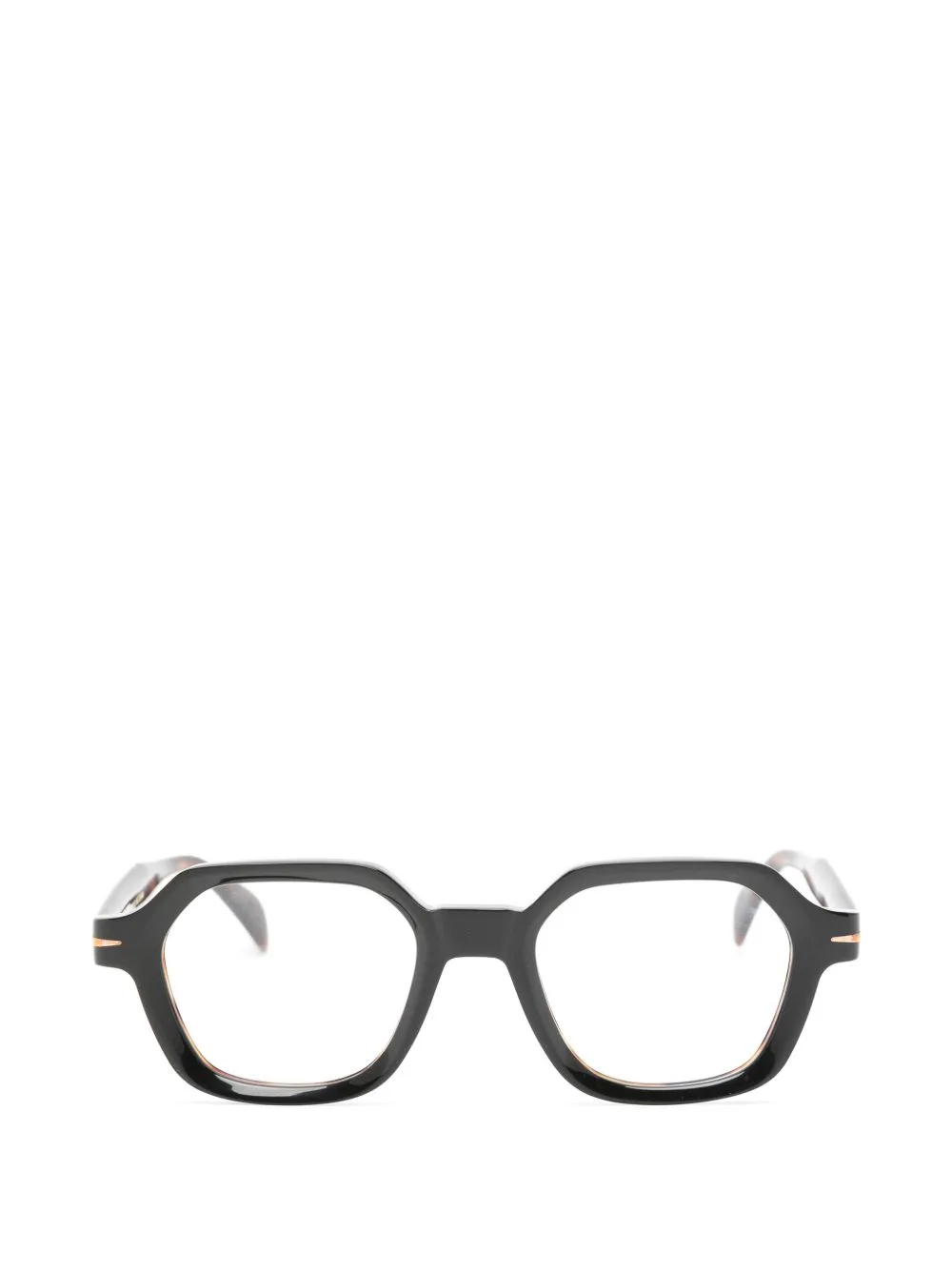 DB7140 Geometric-Frame Glasses by Eyewear by David Beckham
