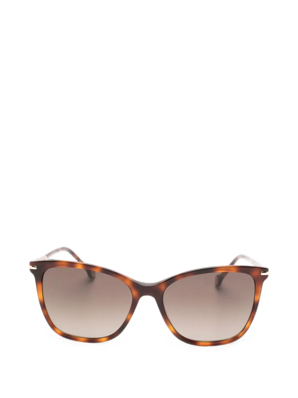 Tortoiseshell-Effect Sunglasses by Carolina Herrera