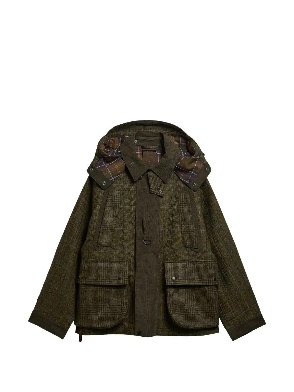 Barbour x Norbit Check-Pattern Wool Jacket by Barbour