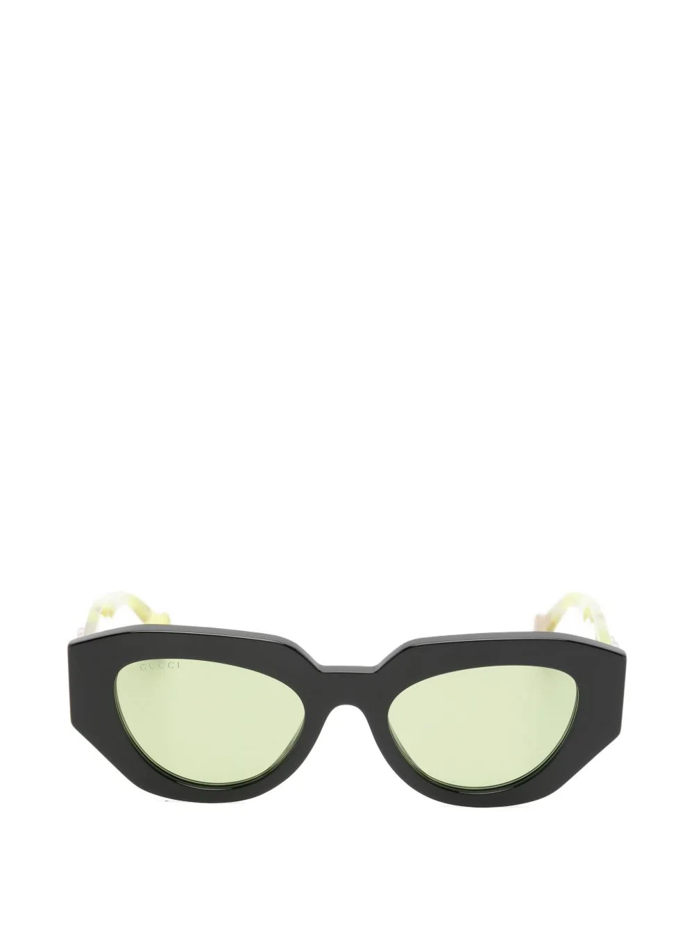 Double G Geometric-Frame Sunglasses