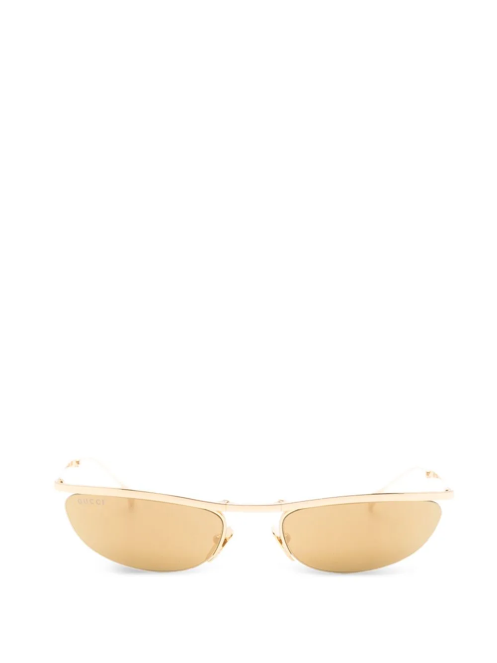 Oval-Frame Sunglasses