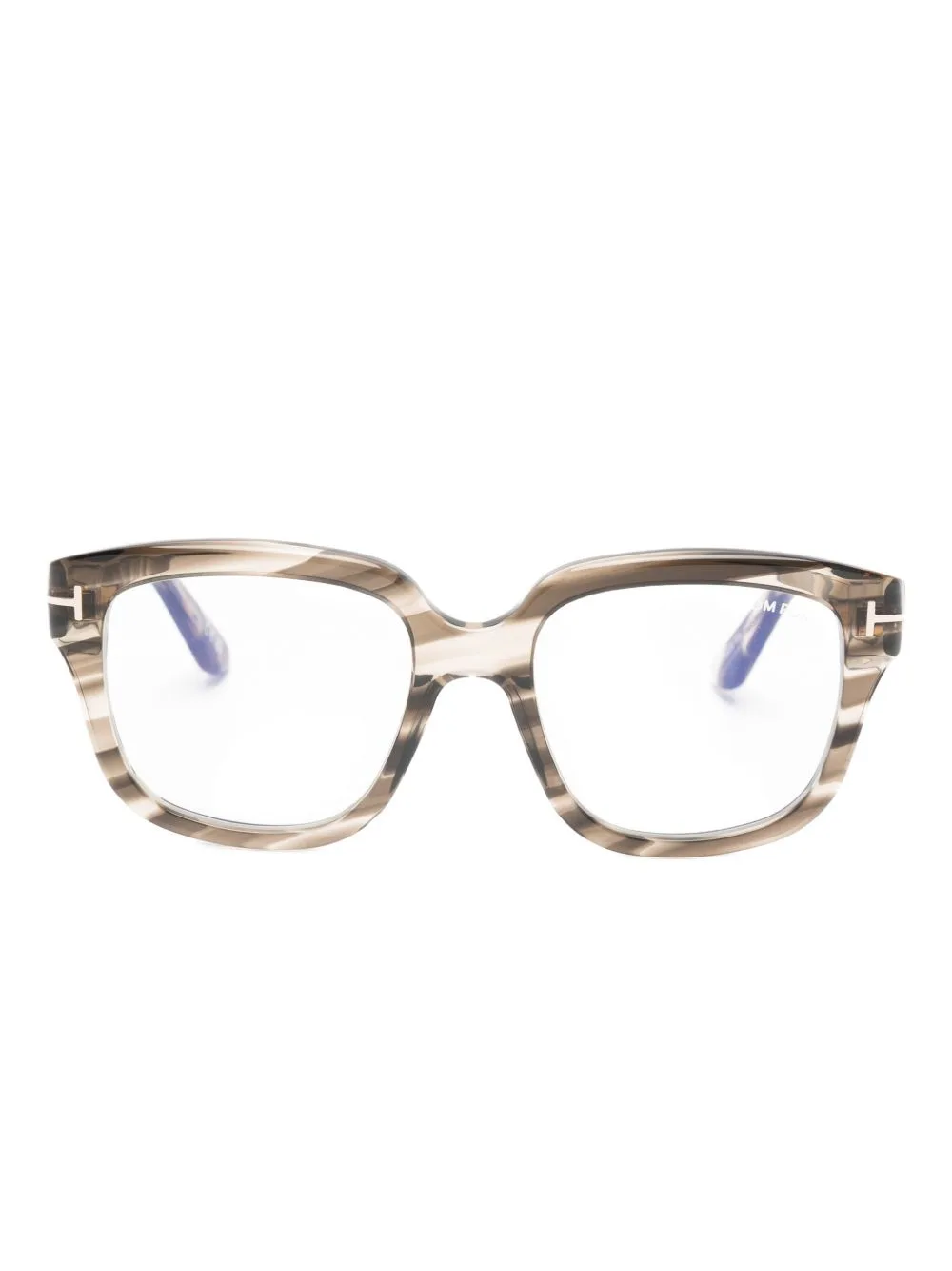 Stripe Geometric Glasses by TOM FORD Eyewear