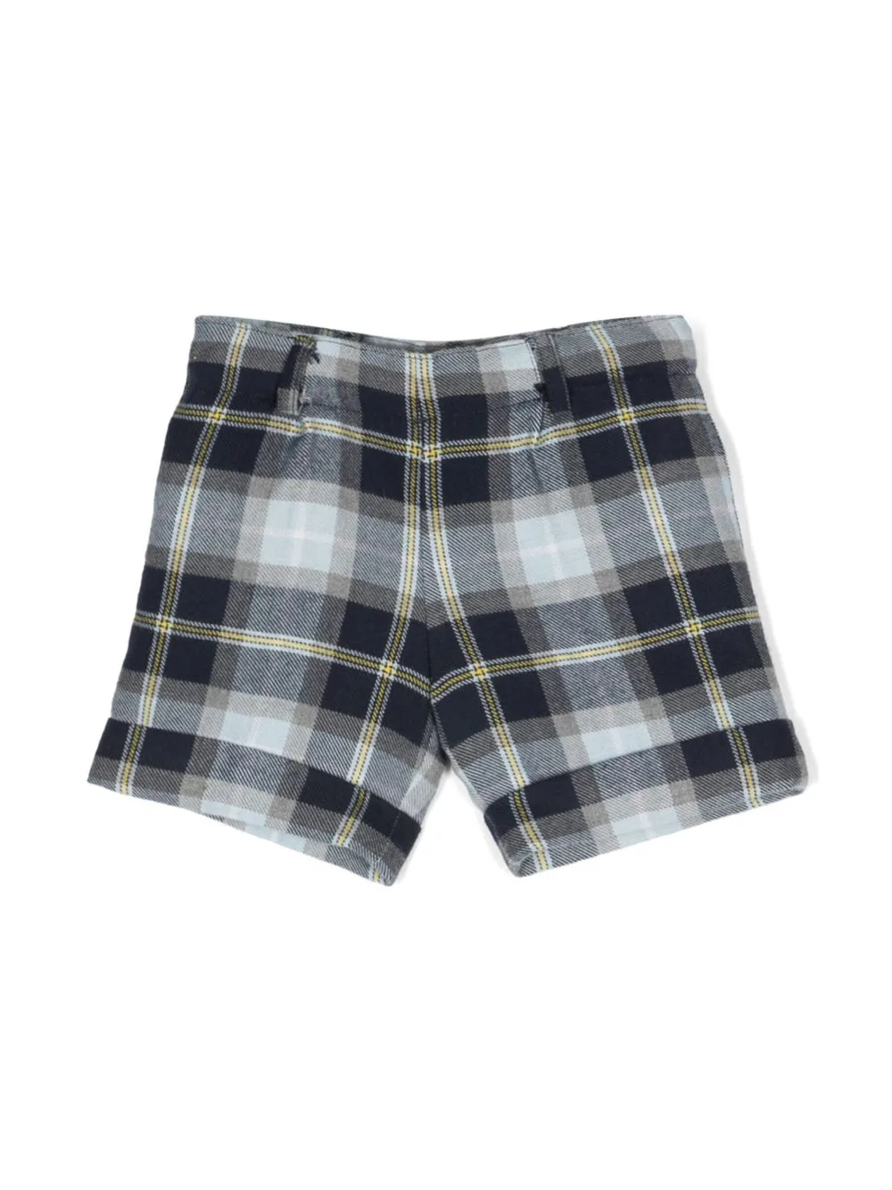 Plaid Wool Shorts by Siola