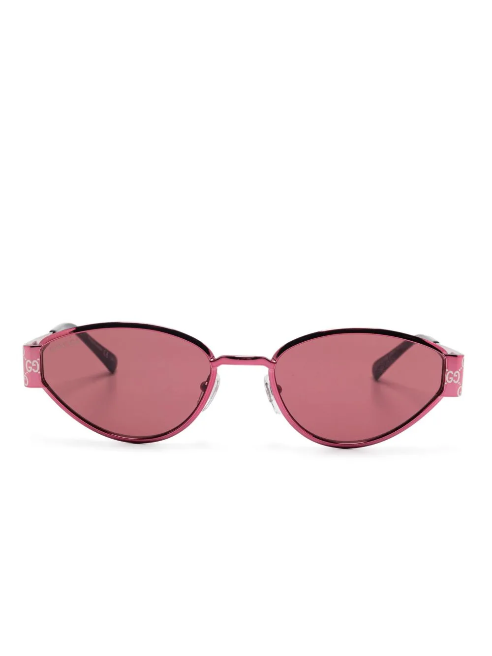 Oval-Frame Sunglasses by Gucci Eyewear