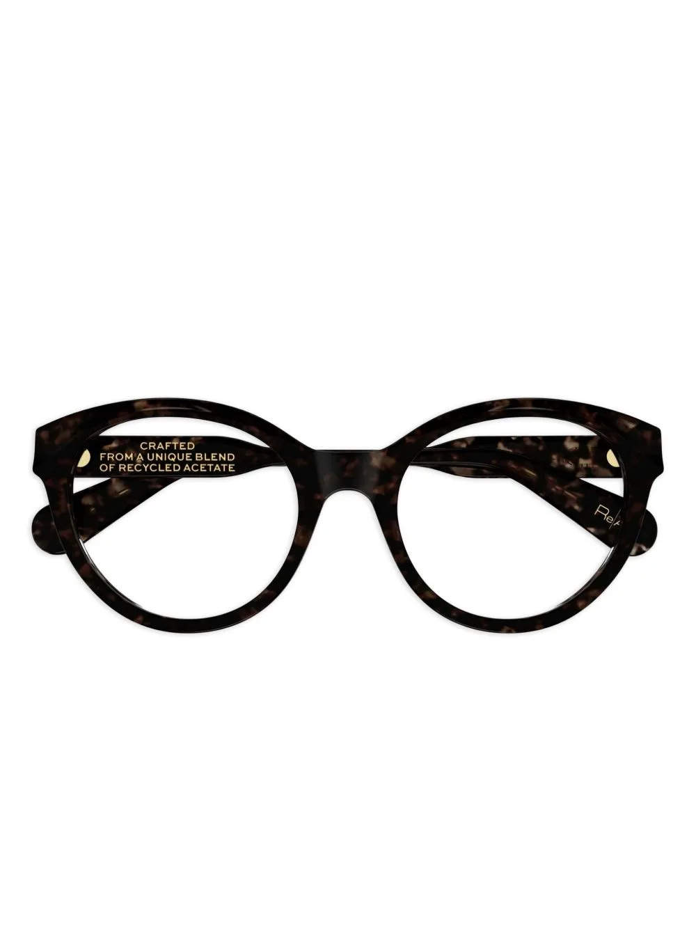 Tortoiseshell Round-Frame Glasses by Chloé Eyewear