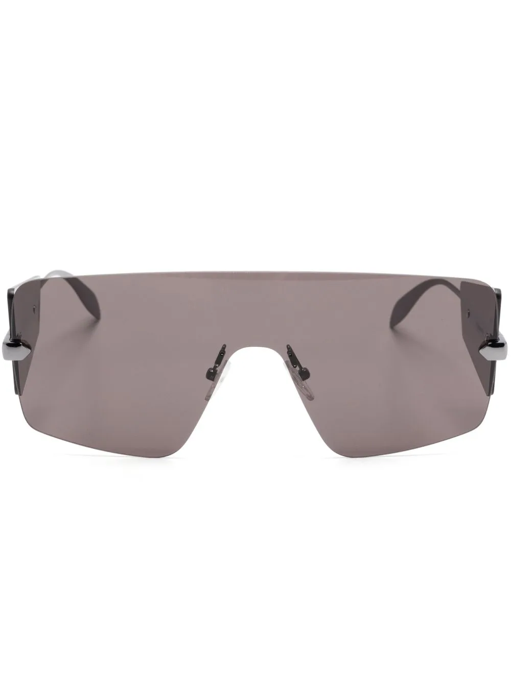 Oversize Shield-Frame Sunglasses by Alexander McQueen Eyewear