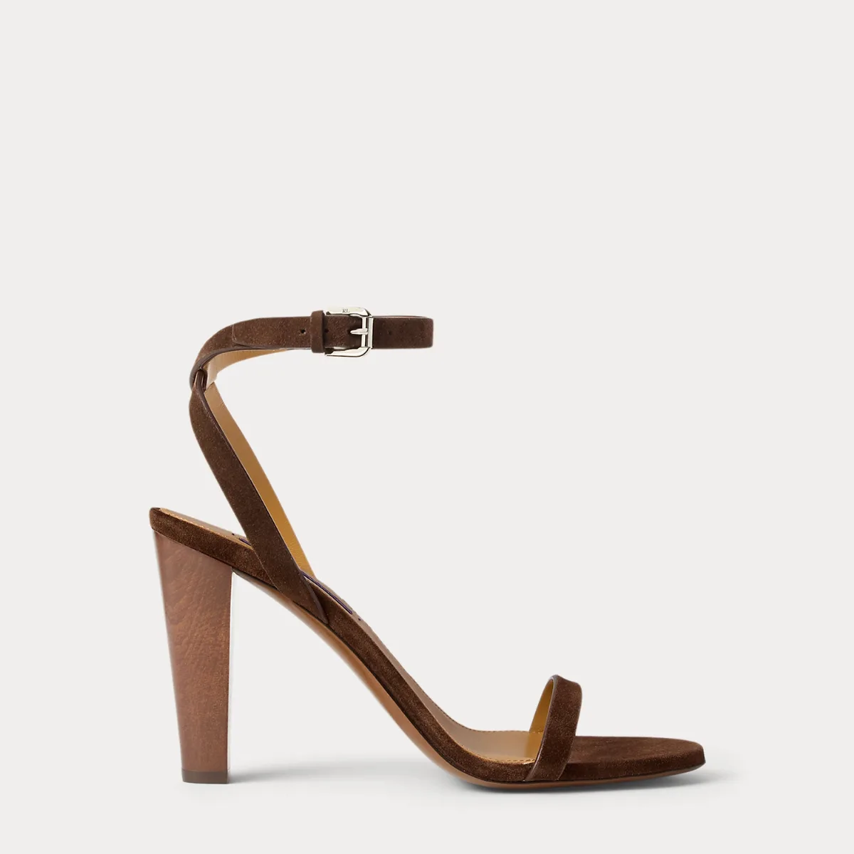 Graison 95 mm Calf-Suede Sandal by Ralph Lauren Collection