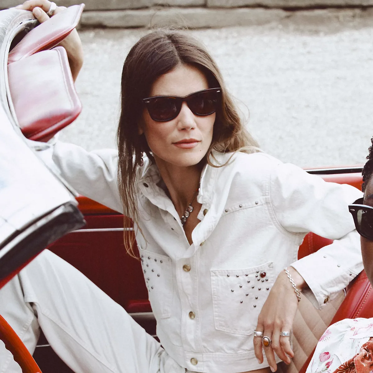 Studded Denim Jacket by Ralph Lauren RRL