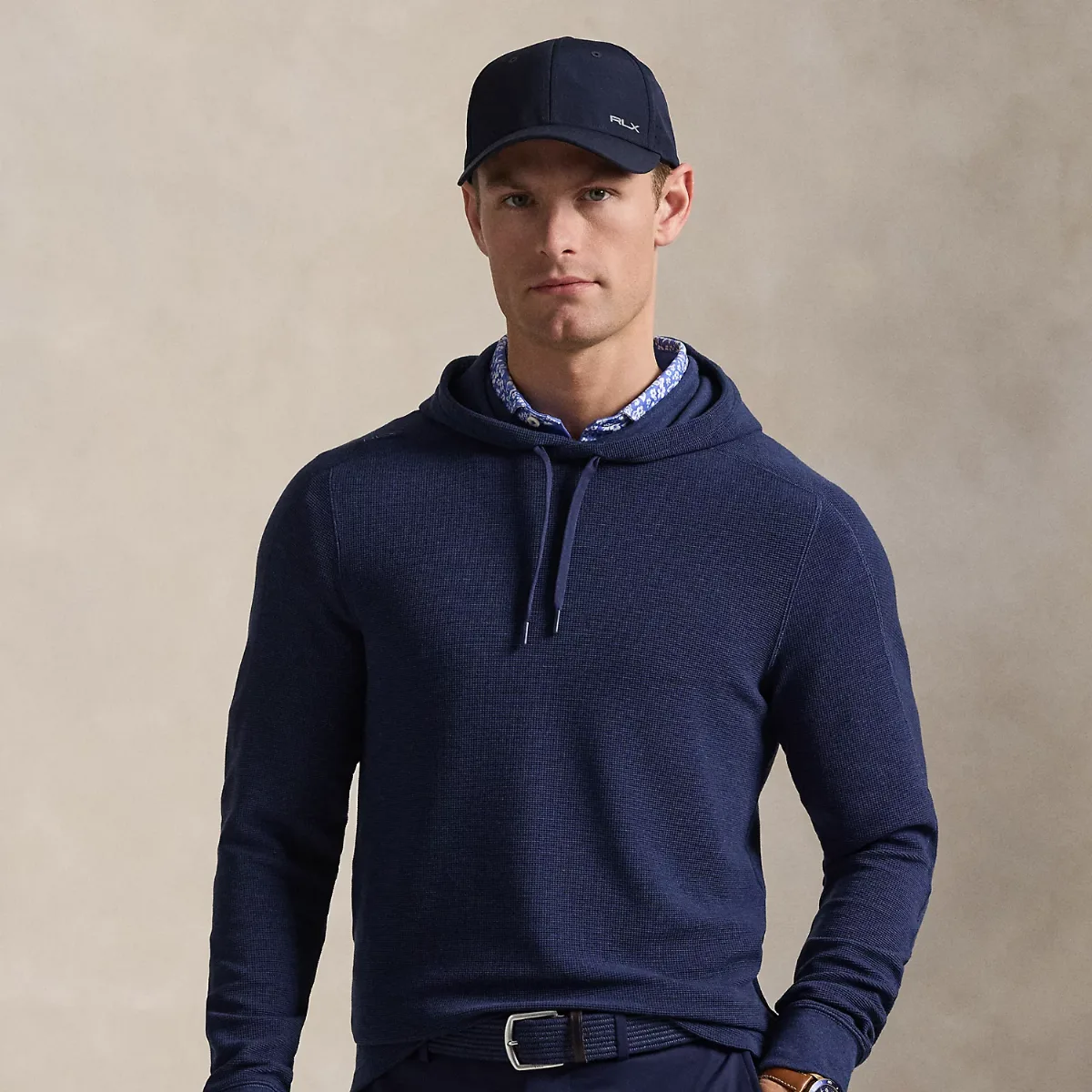 Performance Waffle-Knit Hoodie by Ralph Lauren RLX