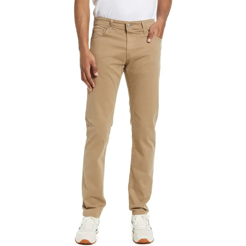 Tellis Slim Fit Sateen Pants by AG