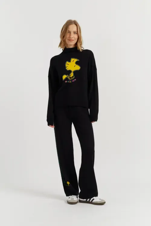 Wool-Cashmere Woodstock Roll Neck Sweater by Chinti & Parker