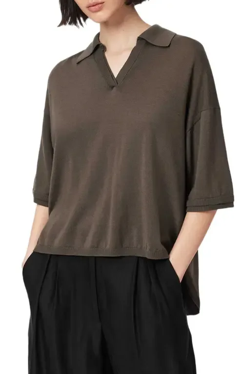 Bern Merino Wool Polo by AllSaints