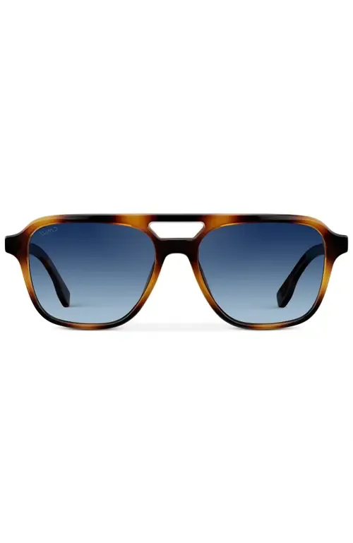 Dean - 54mm Double Bridge Aviator Polarized Sunglasses by WMP Eyewear