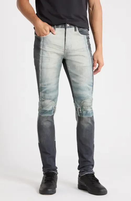 Upside Down Skinny Jeans by PURPLE BRAND