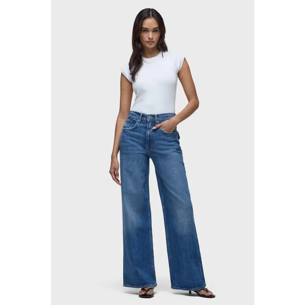 Jodie Flap Pocket Loose Wide Leg by Hudson Jeans