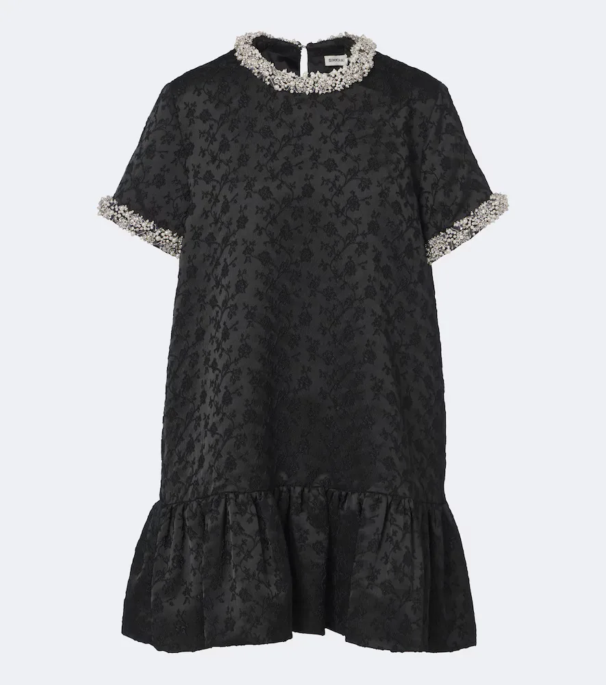 Robe Alison En Jacquard à Ornements by Simkhai