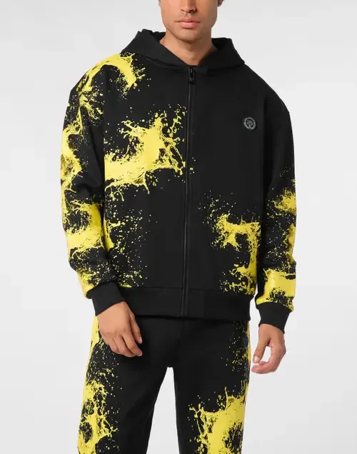Zip Hoodie Splash by PLEIN SPORT