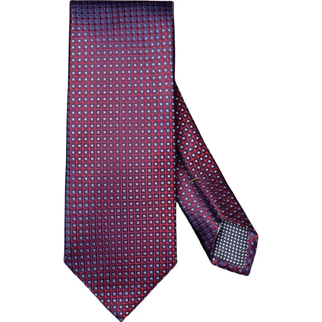 Diamond Silk Jacquard Tie by Eton
