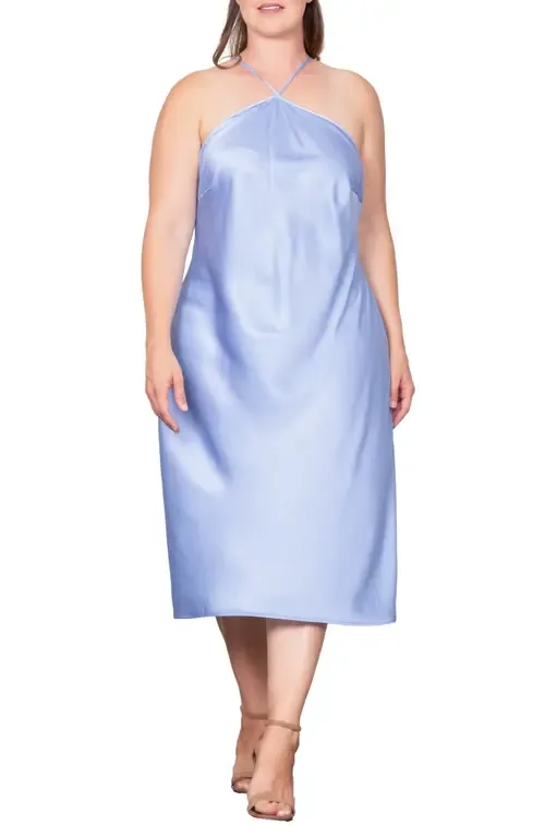 Satin Midi Dress by Standards & Practices