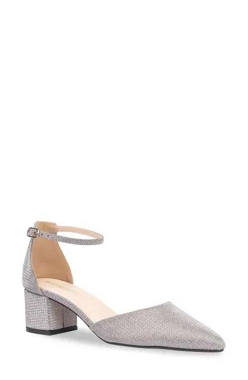 Tegan Ankle Strap Pointed Toe Pump by Touch Ups