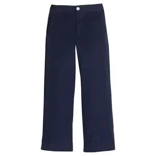Pull on Pant in Navy Corduroy by Little English