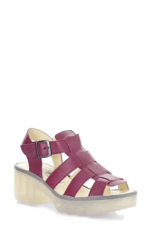 Terf Lug Sole Sandal by Fly London