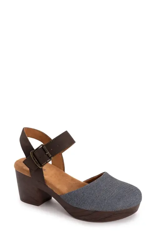 Merritt Quarter Strap Platform Pump by MUK LUKS