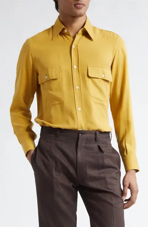 Button-Up Work Shirt by J. Mueser