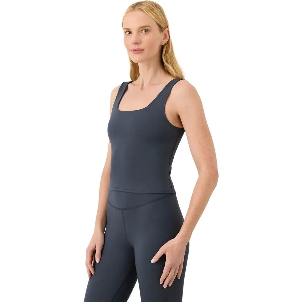 On the Go-To Square Neck Tank Made with Organic Cotton by Pact