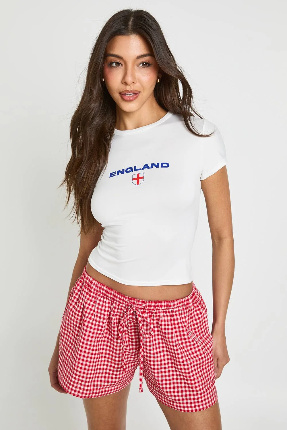 England Football Printed Baby T-Shirt by boohoo