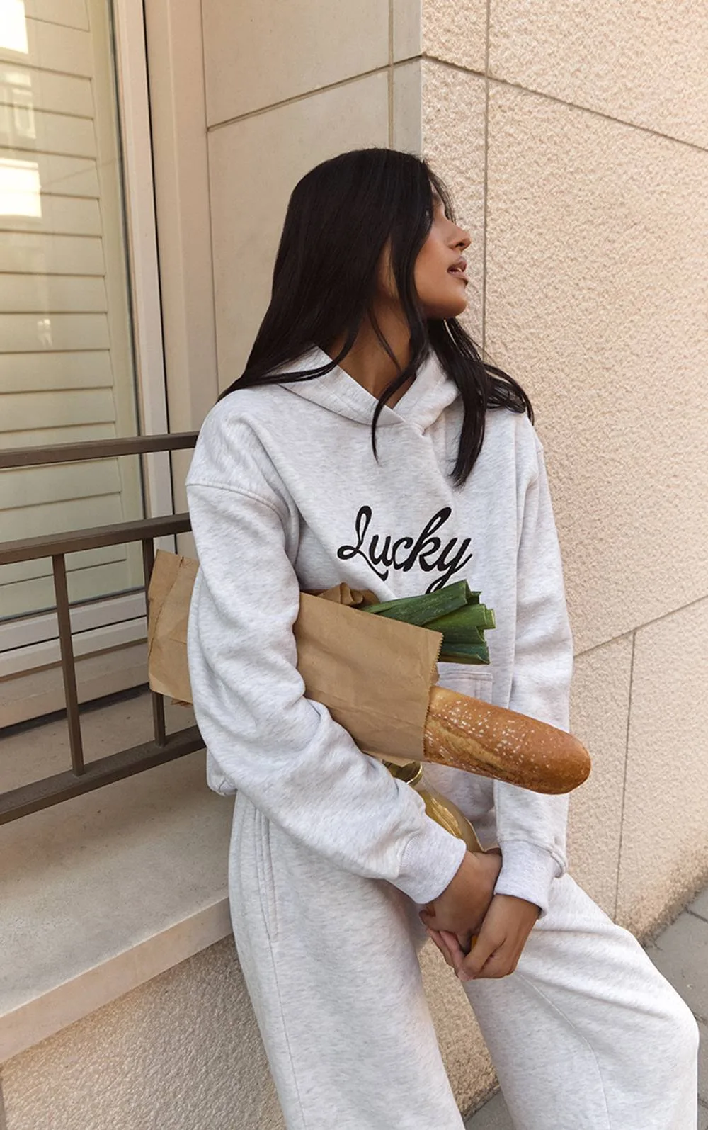 Lucky Embroidered Hoodie by PrettyLittleThing
