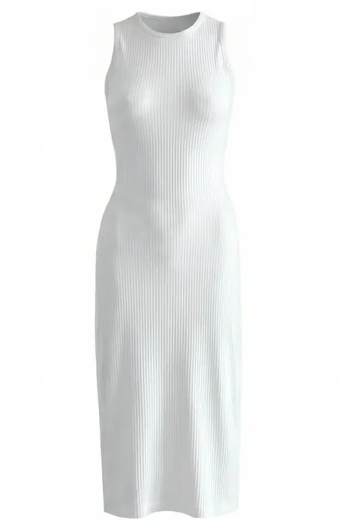 The Ola Rib Second-Skin Bodycon Midi Dress by BRUNNA.CO