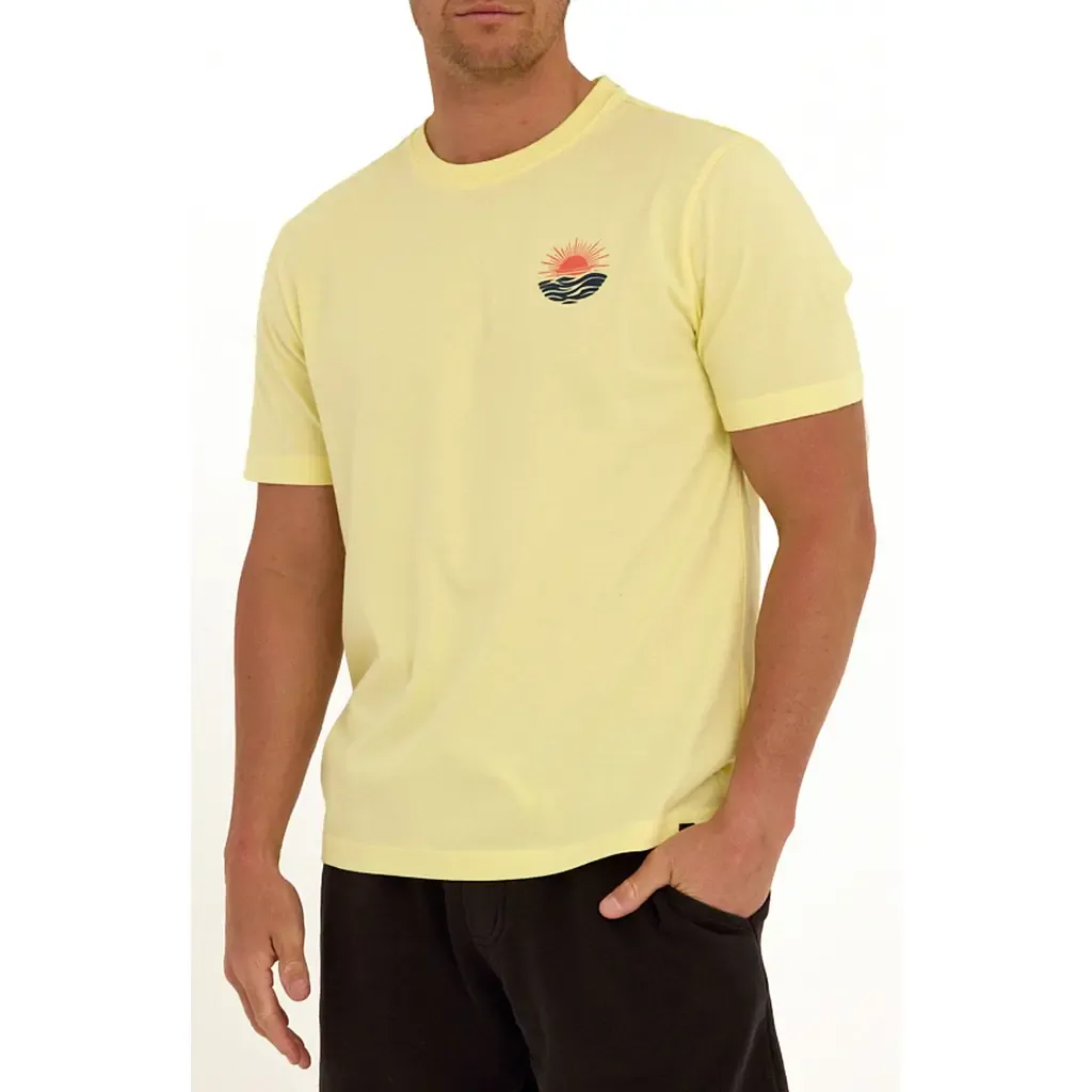 Ocean View Cotton Blend Graphic T-Shirt by Threads 4 Thought