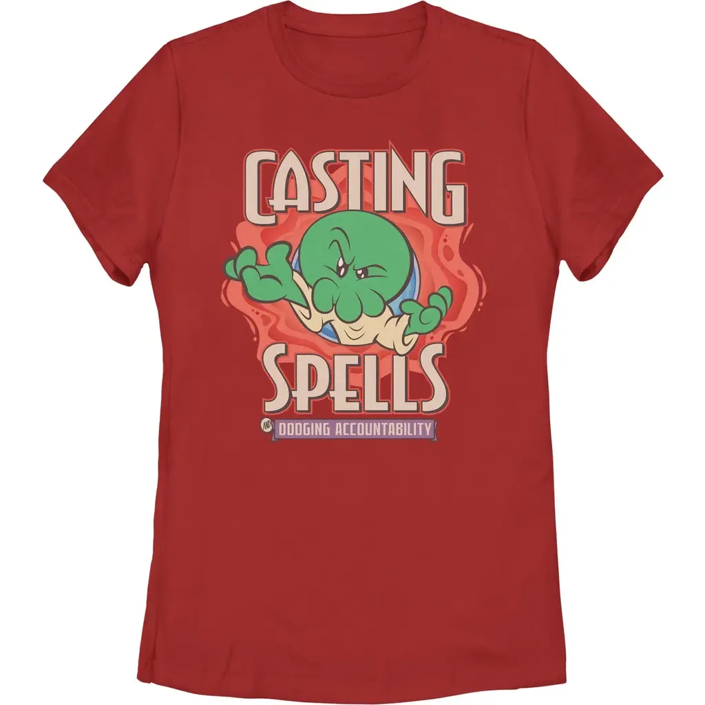 Casting Spells Short Sleeve Graphic T-Shirt by Minions & Monsters