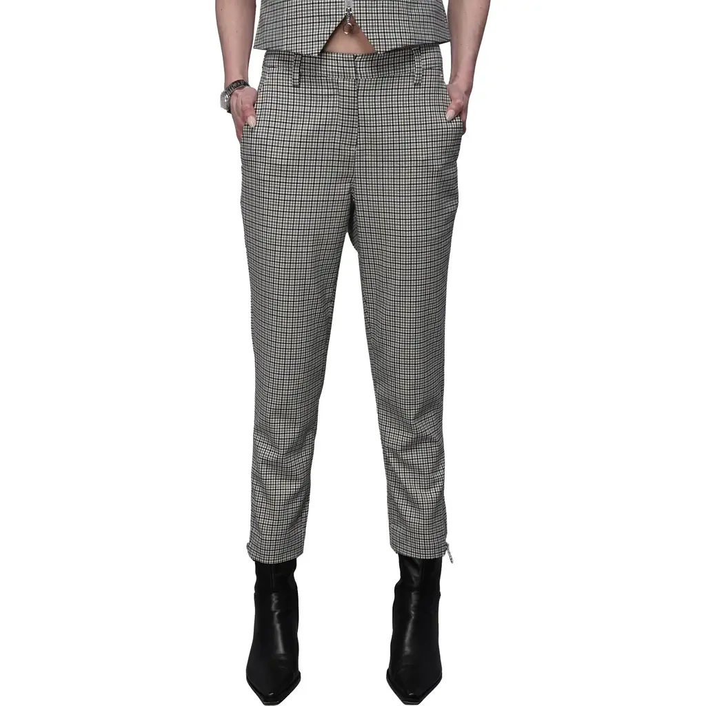The Empower Zipper Slim Crop Pant by WILDFANG