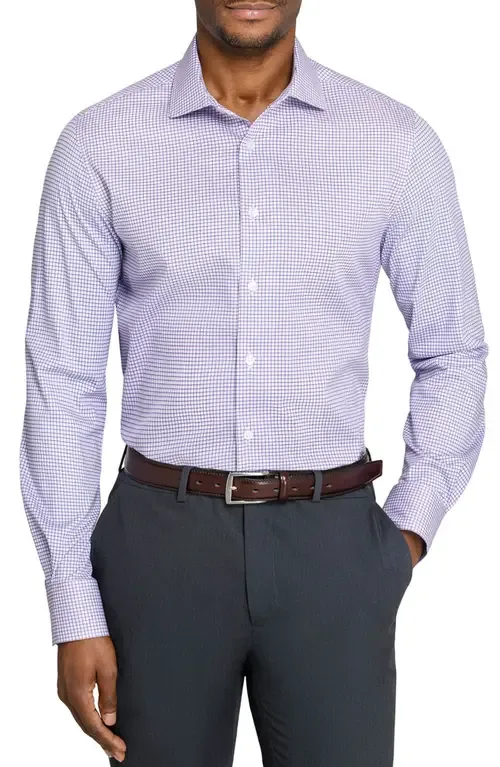 Slim Fit Check Reworked Button-Up Shirt by W.R.K