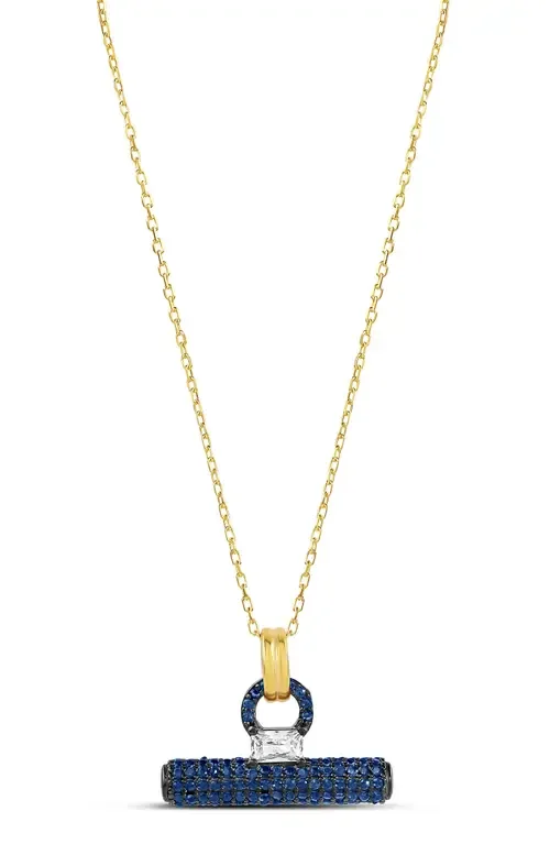Pav T Bar Pendant Necklace by SHYMI