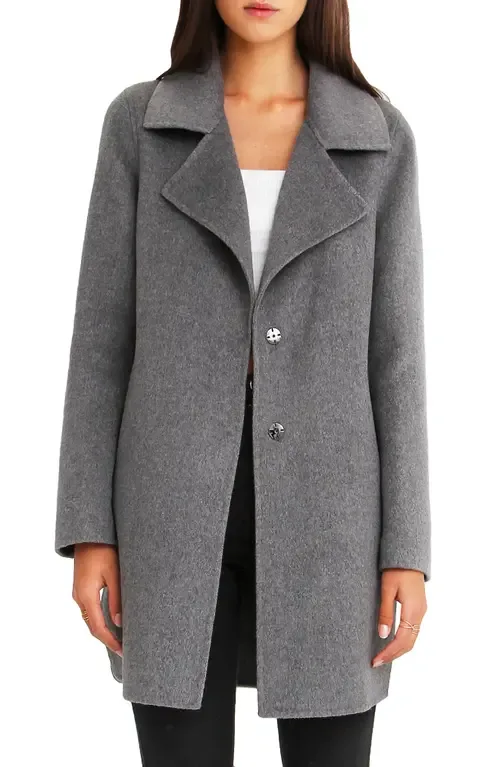 Ex-Boyfriend Wool Blend Coat by Belle & Bloom